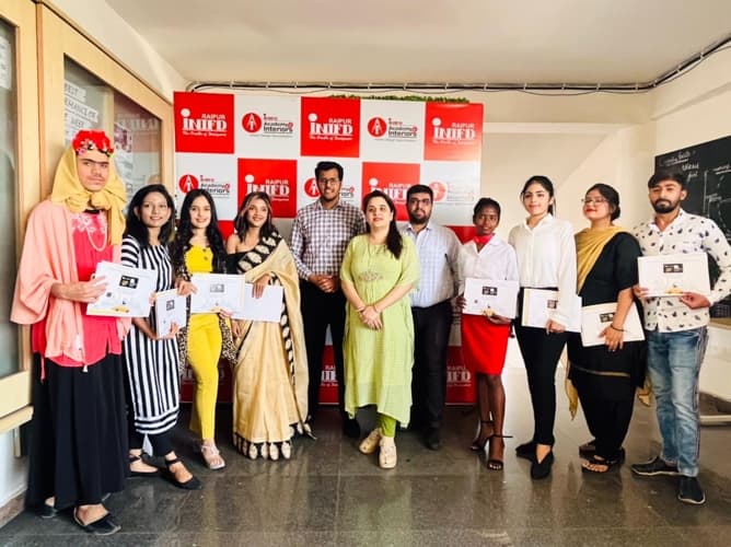 Inter National Institute of Fashion Design Raipur Student Life at INIFD photo 13